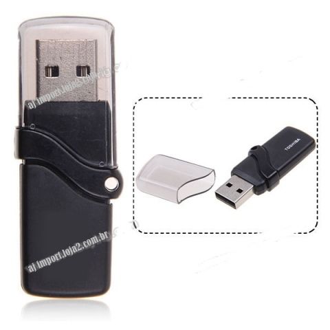 Portátil 4GB USB Flash Memory drive U Disk (Preto)